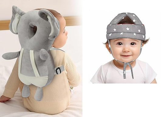 Baby Back Head Protector Toddlers Head Safety Pad Cushion Flexible Strap