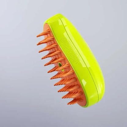 Cat Steam Brush : 4 in 1 Cat & Dog Grooming Comb