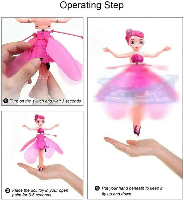 Magic Flying Fairy Princess Doll